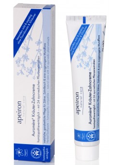 Apeiron Auromère Dentifrice aux Herbes - Compatible à l'Homéopathie