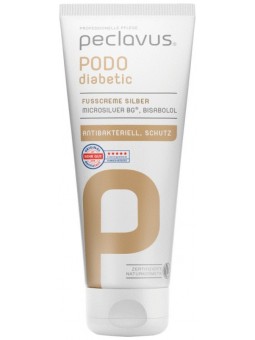 Peclavus PODO Diabetic Crème Pieds Argent