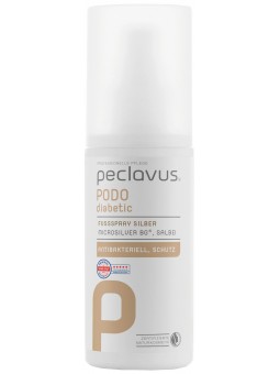 Peclavus PODO Diabetic Fussspray Silber