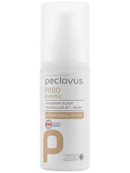 Peclavus PODO Diabetic Fussspray Silber