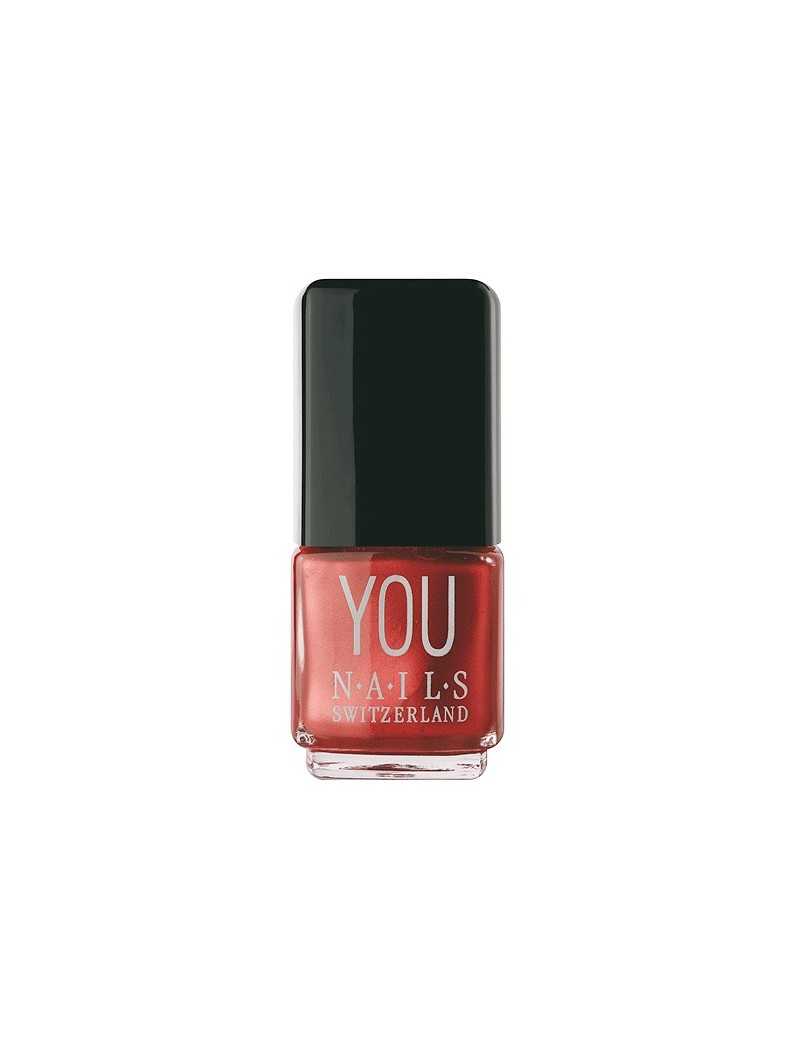YYOU Nails - Nail Polish No. 36 - Grid-Red Metalic