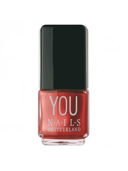 YYOU Nails - Nail Polish No. 36 - Grid-Red Metalic