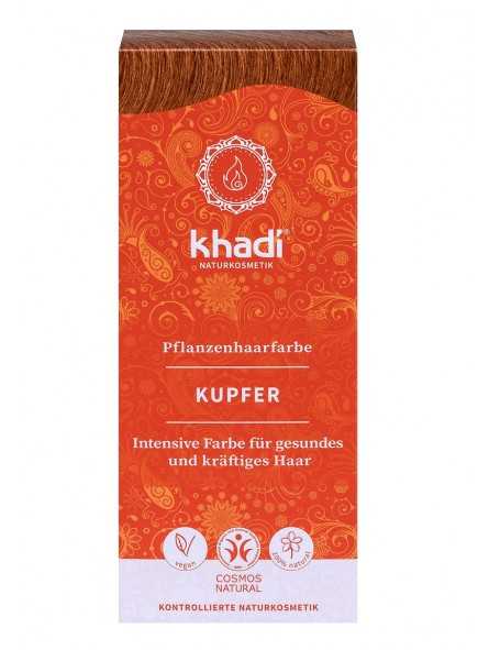 khadi Pflanzenhaarfarbe Kupfer