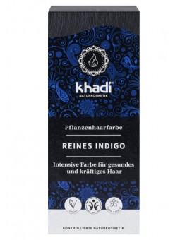 khadi Natural Hair Color Pure Indigo 100g