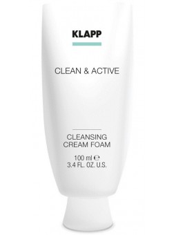 Klapp Clean & Active Cleansing Cream Foam