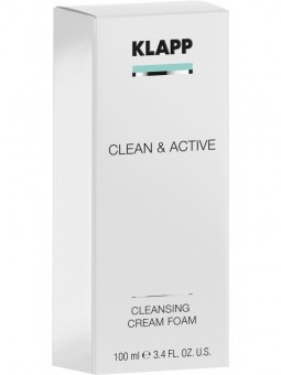 Klapp Clean & Active Cleansing Cream Foam