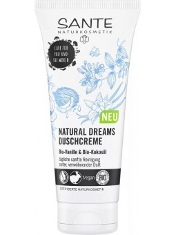 SANTE Shower Cream Natural Dreams - Bio-Vanilla & Coconut Oil