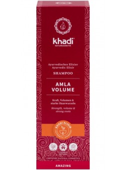 khadi Shampoo Elisir Ayurvedico Amla Volume