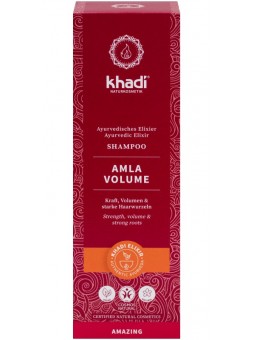 khadi Shampooing Élixir Ayurvédique Amla Volume