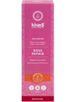 khadi Ayurvedisches Elixier Shampoo Rose Repair