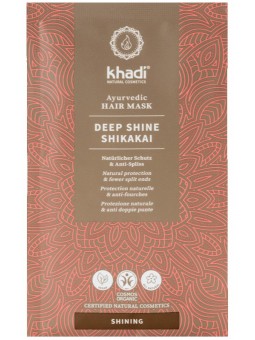 khadi Ayurvedic Hair Mask - Deep Shine Shikakai