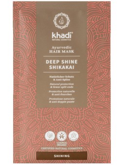 khadi Maschera per Capelli Ayurvedica - Deep Shine Shikakai