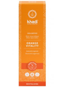 khadi Ayurvedisches Elixier Shampoo Orange Vitality