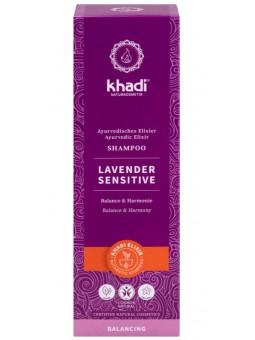 khadi Ayurvedic Elixir Shampoo Lavender Sensitive
