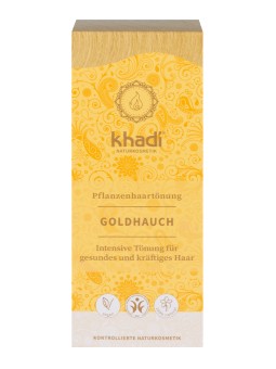 khadi Natural Hair Color Golden Hint