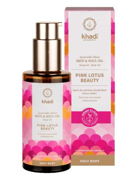 khadi körperöl pink lotus beauty khadi körperöl pink lotus beauty