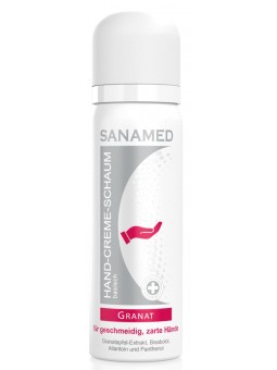 SanaMed Hand-Creme-Schaum Granat