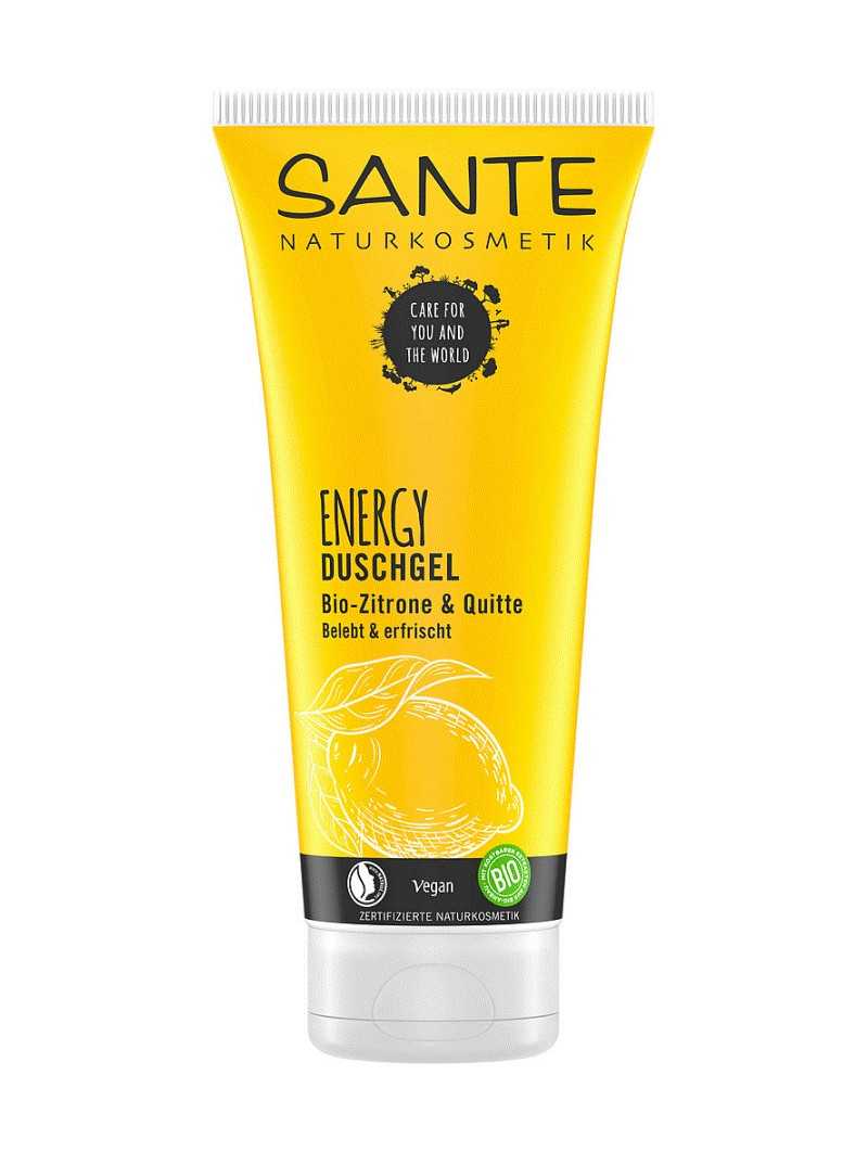 Sante Energy Shower Gel Organic Lemon & Quince
