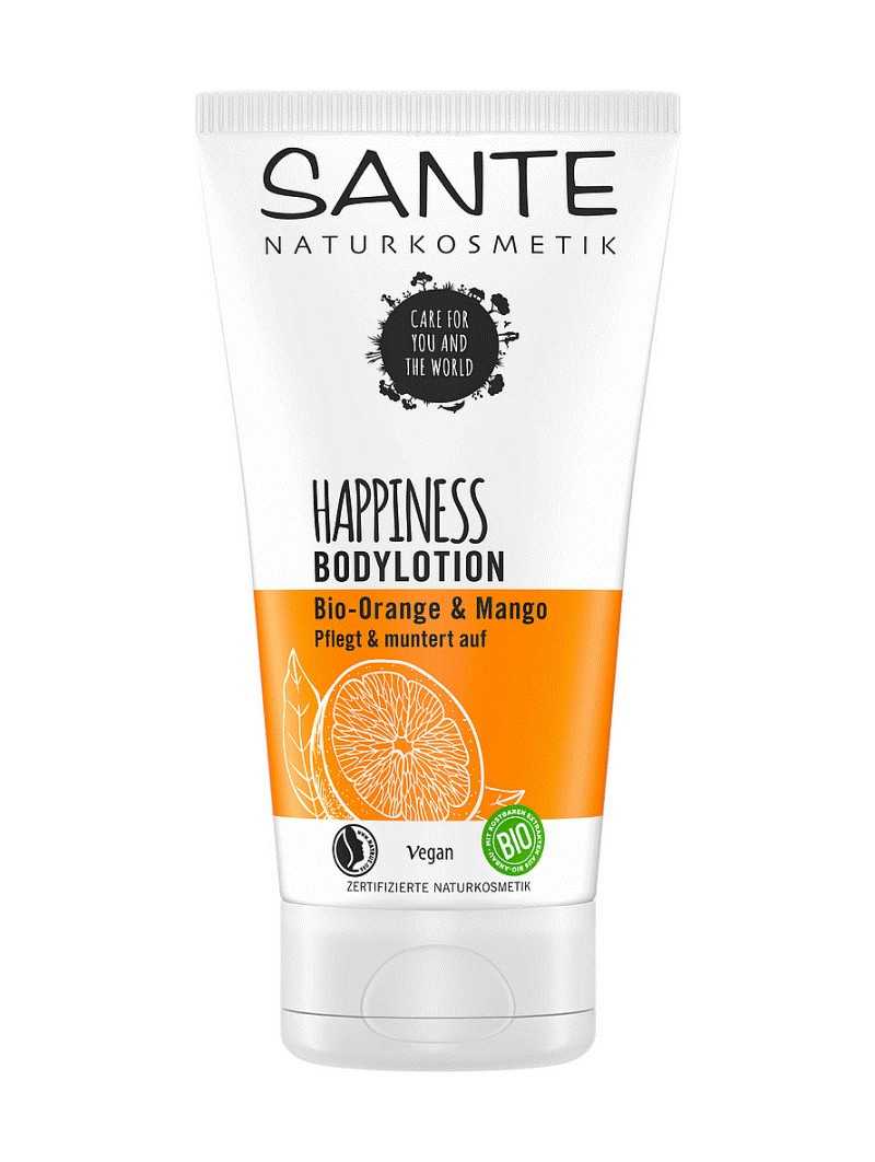 Orange Bodylotion Organic SANTE Online HAPPINESS CH Swiss & Mango Shop
