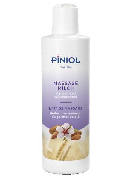 Piniol Massage Milk Almond and Wheat Germ Oil