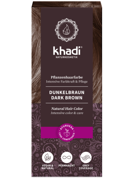 khadi Coloration Végétale Marron Foncé khadi Coloration Végétale Marron Foncé