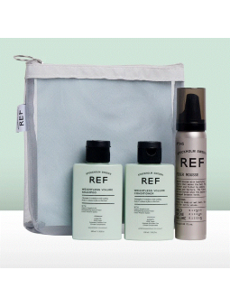 REF Weightless Volume Travel Bag für feines und lebloses Haar
