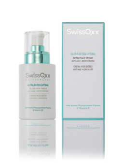 SwissOxx Ultra Detox Lifting Cream - Crème für Gesicht, Hals und Dekollete