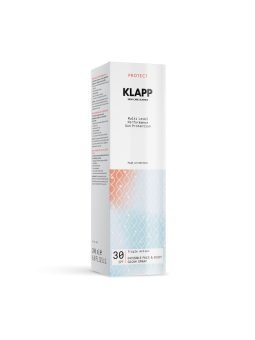 Klapp Sun Protection Triple Action Invisible Face & Body Glow Spray 30 SPF