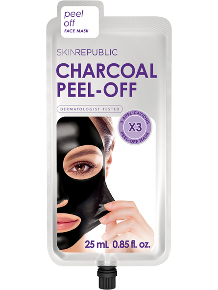 Skin Republic Masque Peel Off au Charbon de Bois Skin Republic Masque Peel Off au Charbon de Bois