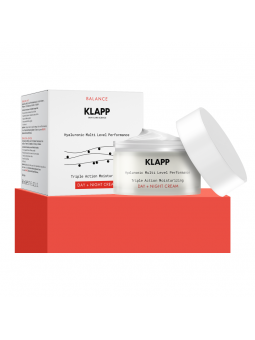 Klapp Hyaluronic Multi Level Performance Triple Action Moisturizing Day + Night Cream