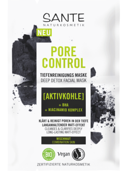 Sante Pore Control Deep Detox Facial Mask