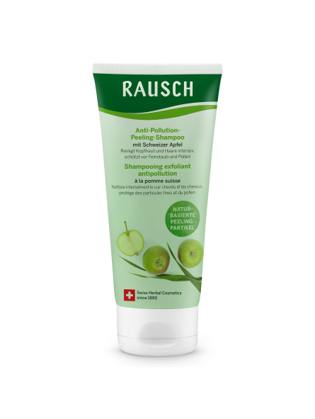 Rausch Shampoo Esfoliante Anti-Inquinamento con Mela Svizzera