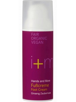 i+m Hands & More Crème pour les Pieds Ginseng Hamamélis
